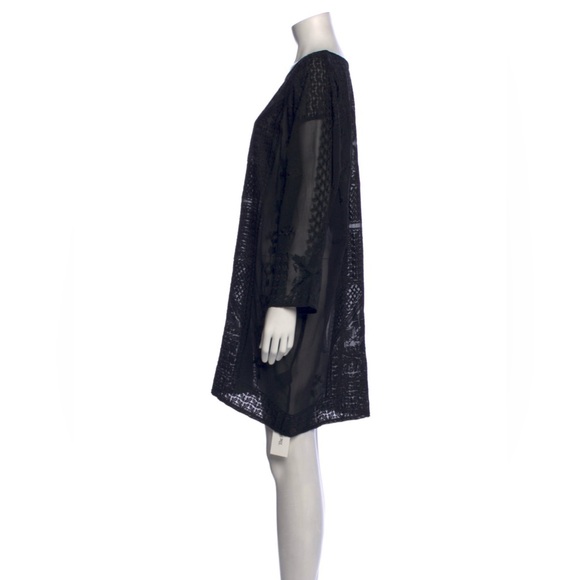 SOLD // Isabel Marant Embroidered Silk Dress Black Size 36 / Small - Picture 3 of 14